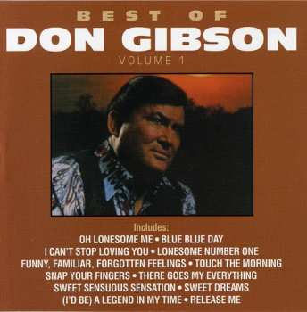 Album Don Gibson: Best Of Don Gibson Volume 1