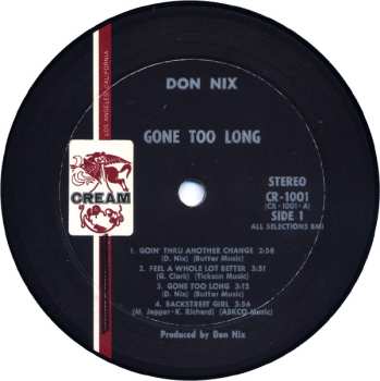 LP Don Nix: Gone Too Long
