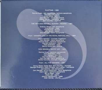 4CD Don Rendell: Six Classic Albums Plus Bonus Tracks DLX