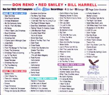 4CD Don Reno: 1963-1972 Complete King Starday Recordings Volume 3