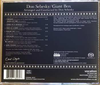 SACD Don Sebesky: Giant Box