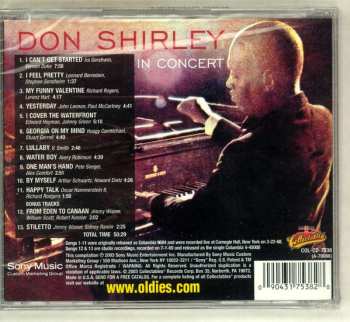 CD Don Shirley Trio: In Concert