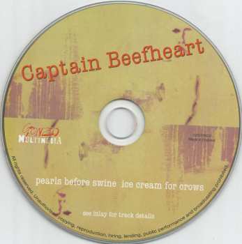 CD Don Van Vliet: Pearls Before Swine Ice Cream For Crows