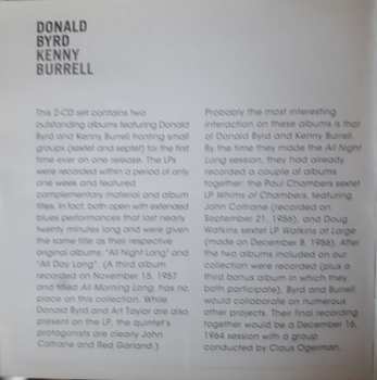 2CD Donald Byrd: All Night Long / All Day Long