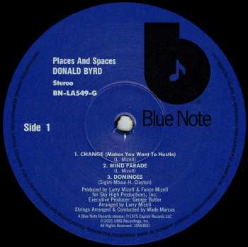 LP Donald Byrd: Places And Spaces