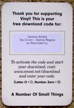 LP Donna Regina: Dis Cover - Donna Regina As Recorded By 