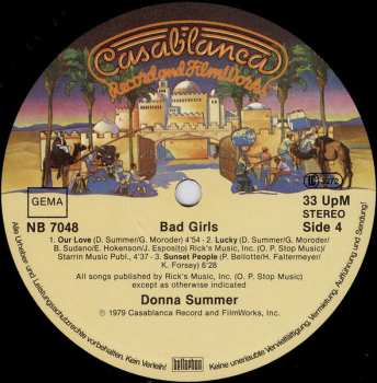 2LP Donna Summer: Bad Girls