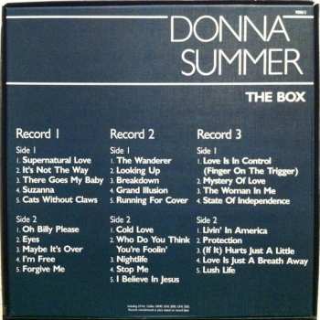 3LP/Coffret Donna Summer: The Box