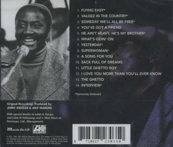 CD Donny Hathaway: These Songs For You, Live!