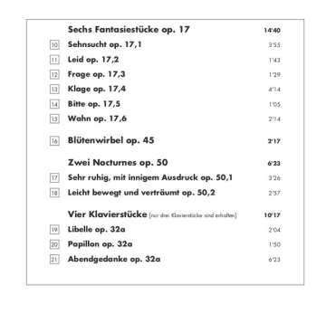 2CD Dora Pejačević: The Complete Piano Works