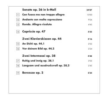 2CD Dora Pejačević: The Complete Piano Works