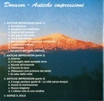 CD Doracor: Antiche Impressioni