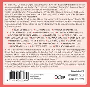 10CD/Coffret Doris Day: Milestones Of A Legend