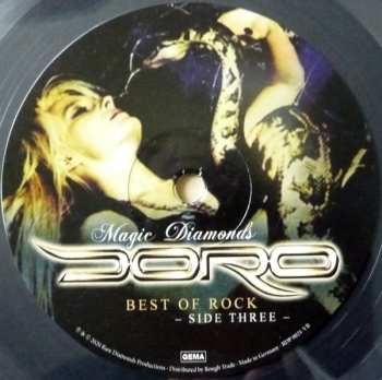 4LP/CD/Coffret Doro: Magic Diamonds - Best Of Rock, Ballads & Rare Treasures CLR | LTD