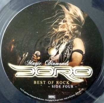 4LP/CD/Coffret Doro: Magic Diamonds - Best Of Rock, Ballads & Rare Treasures CLR | LTD