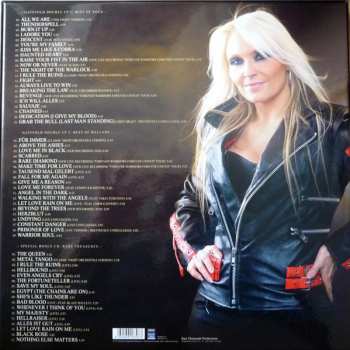 4LP/CD/Coffret Doro: Magic Diamonds - Best Of Rock, Ballads & Rare Treasures CLR | LTD