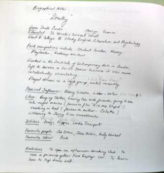 SP Dorothy Max Prior: I Confess