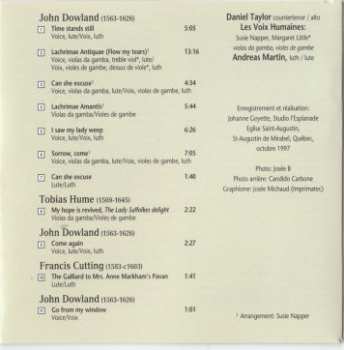 CD John Dowland: Tears Of The Muse