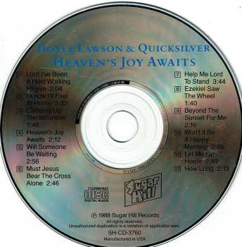CD Doyle Lawson & Quicksilver: Heaven's Joy Awaits