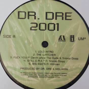 2LP Dr. Dre: 2001