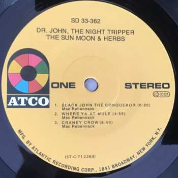 LP Dr. John: The Sun, Moon & Herbs LTD