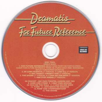2CD Dramatis: For Future Reference