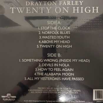 LP Drayton Farley: Twenty On High CLR | LTD