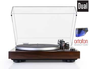 Technique audio Dual CS 518 Ořech + Ortofon 2M Blue(MM)