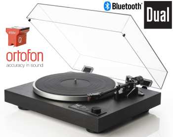 Technique audio DUAL CS 529 Automatic High Fidelity Black + Ortofon QUINTET RED (MC)