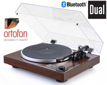 Technique audio DUAL CS 529 Walnut + Ortofon 2M BRONZE (MM)