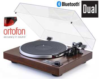 Technique audio DUAL CS 529 Walnut + Ortofon 2M RED (MM)