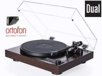 Technique audio DUAL CS 618Q High End Ořech + Ortofon 2M BLACK (MM)