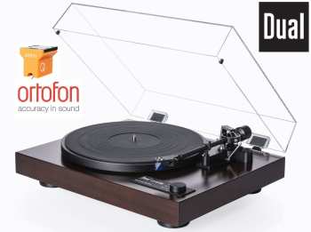 Technique audio DUAL CS 618Q High End Ořech + Ortofon 2M QUINTET BRONZE (MM)