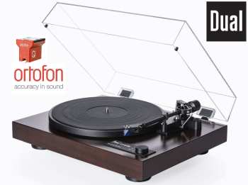 Technique audio DUAL CS 618Q High End Ořech + Ortofon 2M QUINTET RED (MM)
