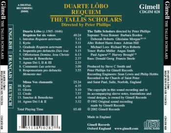 CD The Tallis Scholars: Requiem