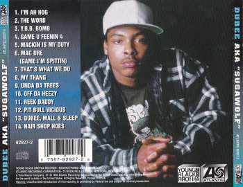 CD Dubee Aka Sugawolf: Dubee Aka Sugawolf