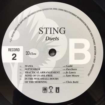 2LP Sting: Duets