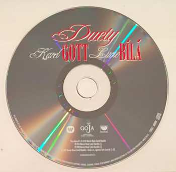 CD Karel Gott: Duety