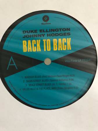 LP Duke Ellington: Back To Back LTD