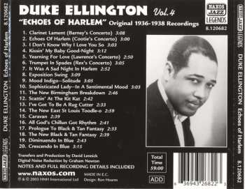CD Duke Ellington: Echoes Of Harlem (Classic Recordings Vol.4: 1936-1938)