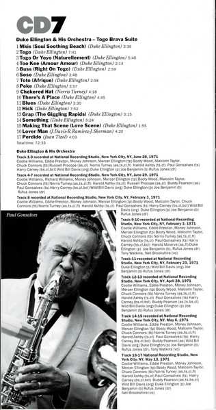 7CD/DVD/Coffret Duke Ellington: The Duke Box 2