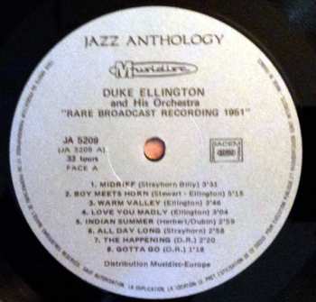 3LP/Coffret Duke Ellington: The Rare Broadcast Recordings 1951 - 1952 - 1953