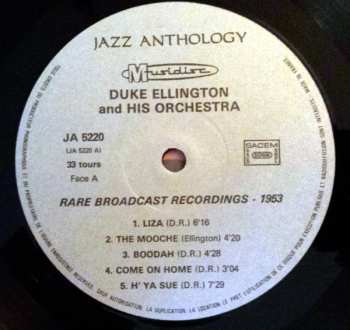 3LP/Coffret Duke Ellington: The Rare Broadcast Recordings 1951 - 1952 - 1953