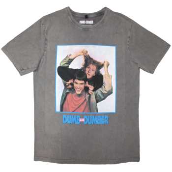 Merch Dumb & Dumber: Stone Wash T-shirt Movie Affiche