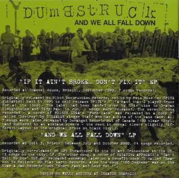CD Dumbstruck: It's Still Broke... The First Two Records