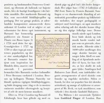 CD Duo Al Dente: The Food Of Love - Baroque Music In London