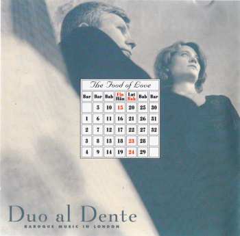 CD Duo Al Dente: The Food Of Love - Baroque Music In London