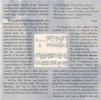 CD Duo Al Dente: The Food Of Love - Baroque Music In London