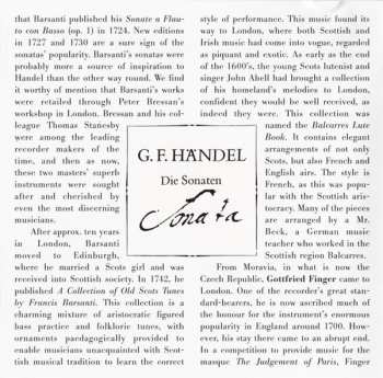 CD Duo Al Dente: The Food Of Love - Baroque Music In London