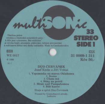 LP Duo Červánek: 50 Let S Trampskou Písničkou